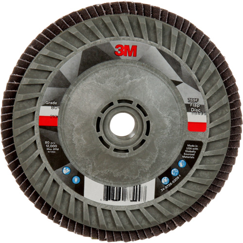 769F Quick Change Flap Disc, 5" x 5/8"-11, Type 29, 80+ Grit, Ceramic PB Rental Co. Ltd.
