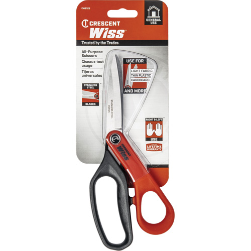 Stainless Steel All Purpose Tradesman Shears, 8-1/2", Rings Handle PB Rental Co. Ltd.