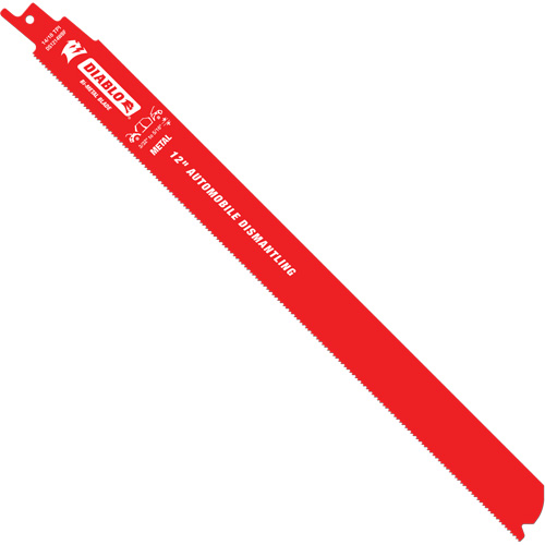 Reciprocating Blade for Auto Dismantling, Bi-Metal, 10-14 TPI, 12" L x 1" W PB Rental Co. Ltd.