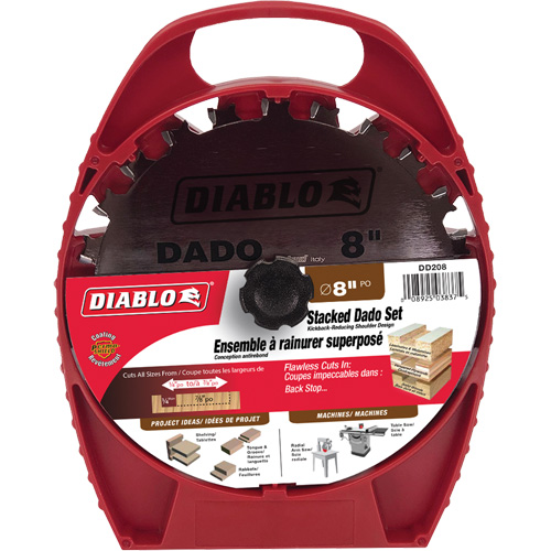 Carbide Stacked Dado Saw Blade Set PB Rental Co. Ltd.