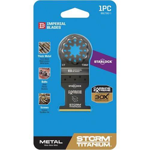 Starlock Carbide Extreme Storm Titanium Metal Blade PB Rental Co. Ltd.
