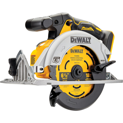 Scie circulaire sans fil &agrave; moteur sans balai Max* (outil seulement), 6-1/2", 20 V PB Rental Co. Ltd.