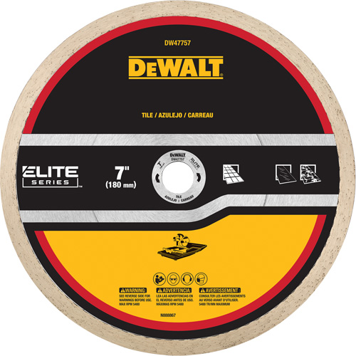 Lame diamant&eacute;e pour les carreaux XP7 PB Rental Co. Ltd.