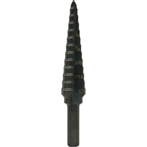 Foret &eacute;tag&eacute;, 1/8"/3,2 mm - 1/2"/12,7 mm PB Rental Co. Ltd.