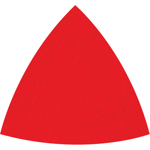 Feuilles de ponçage en triangle Hook & Lock de 3-1/8" &agrave; grain 80 pour la finition PB Rental Co. Ltd.
