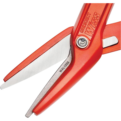 13" Serrated Aluminum Tinner Snip with Dipped Handle, 3" Cut Length, Straight Cut PB Rental Co. Ltd.