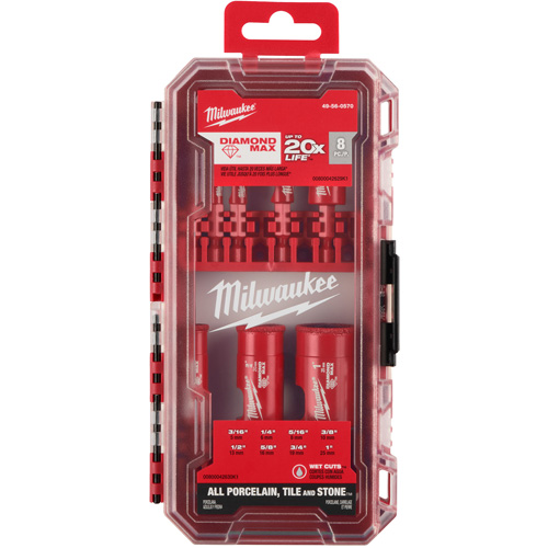 Diamond Max Hole Saw Bit Set, 8 Pieces PB Rental Co. Ltd.