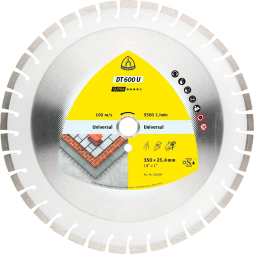 DT 600 U Supra Large Diamond Cutting Blades PB Rental Co. Ltd.