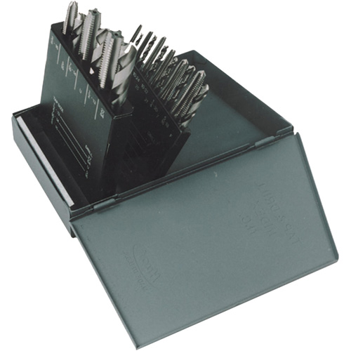 Jeu de forets courts & taraud moyens manuel HT18, 18 morcea PB Rental Co. Ltd.