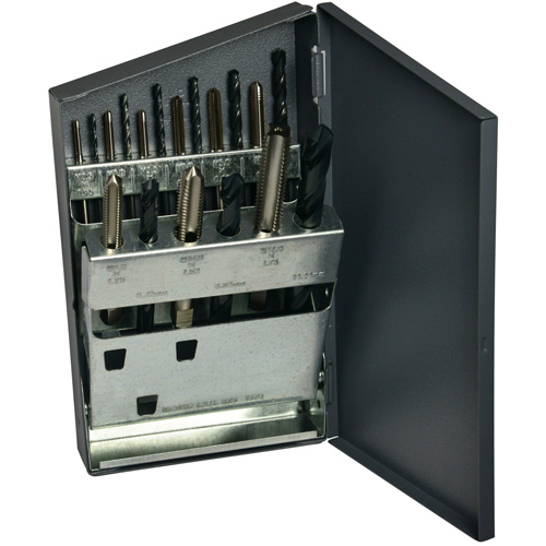 HTGP Metric Jobber Drill & Hand Tap Set, 18 Pieces PB Rental Co. Ltd.