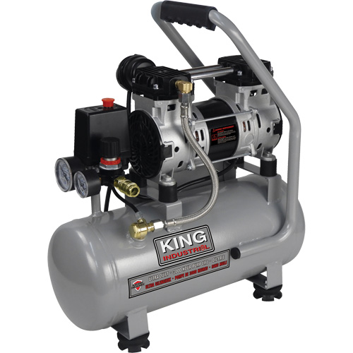 Ultra-Quiet Oil-Free Air Compressor, Gas, 3 gal., 135 PSI PB Rental Co. Ltd.