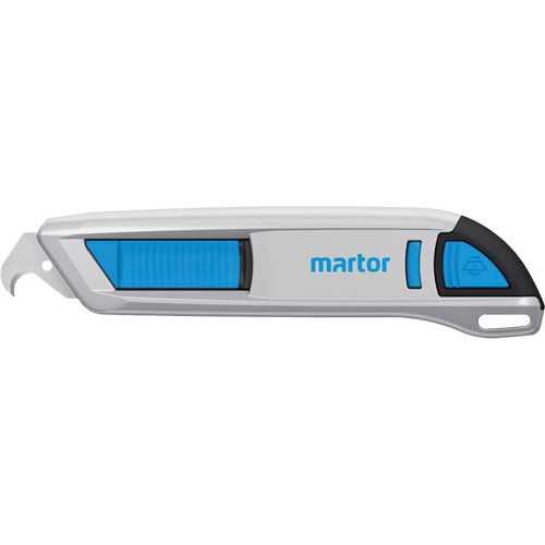 SECUNORM 500 Retractable Knife with Hook Blade No. 56, 10 mm, Heavy-Duty, Aluminum Handle PB Rental Co. Ltd.