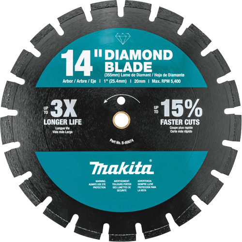 Segmented Diamond Blade, Dual Purpose PB Rental Co. Ltd.