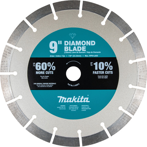 Lame diamant  Ultra-Premium plus, segment&eacute;e, usage g&eacute;n&eacute;ral PB Rental Co. Ltd.