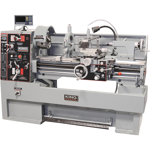 Metal Lathe/Taper Attachment with Digital Readout, 76-3/8" L x 33-1/2" W x 51-1/4" H PB Rental Co. Ltd.