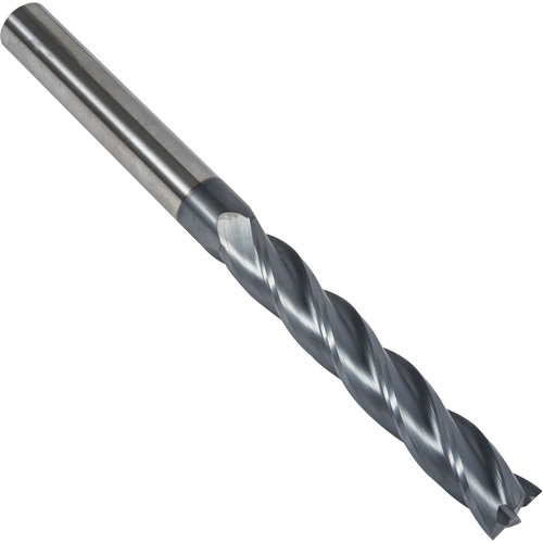 S237 30° Extra Long Square End Mill, 3/16" Dia., 3" L, 4 Flutes, 3/16" Shank, Carbide PB Rental Co. Ltd.