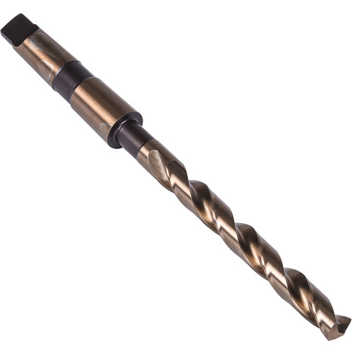 Heavy Duty Taper Shank Drill Bit, 9/16", High Speed Cobalt, 4-7/8" Flute, 135° Point PB Rental Co. Ltd.