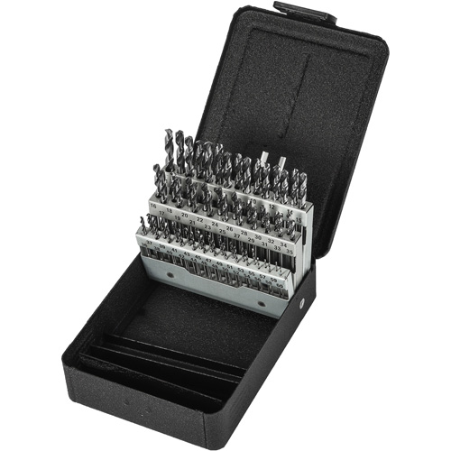 Jeu de forets s&eacute;rie extra courte, 60 morceaux, Acier rapide PB Rental Co. Ltd.
