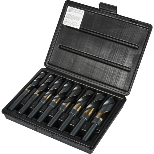 Reduced Shank Silver & Deming Drill Bit Set, 8 Pieces, High Speed Cobalt PB Rental Co. Ltd.