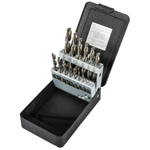 Jeu de forets courts, 15 morceaux, Acier rapide PB Rental Co. Ltd.