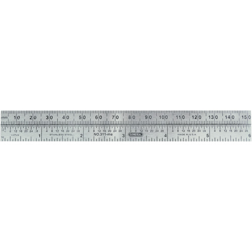 R&egrave;gle flexible de pr&eacute;cision &eacute;conomique, 6" lo, Acier PB Rental Co. Ltd.