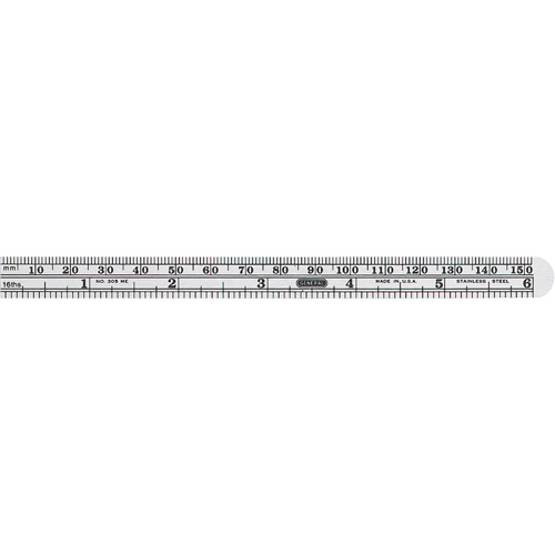 Economy Precision Flexible Ruler, 6-1/2" L, Steel PB Rental Co. Ltd.