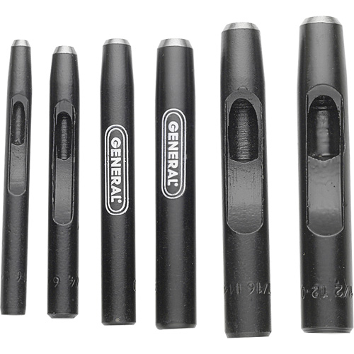 Hollow Steel Punch Set, 6 Pieces PB Rental Co. Ltd.