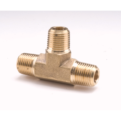 Male Pipe Tees, Brass, 1/2" PB Rental Co. Ltd.