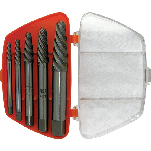 ISE-5 5-Piece Spiral Extractor Set, Chrome Molybdenum PB Rental Co. Ltd.