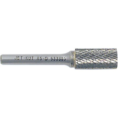 JET-KUT Cylindrical Shape Bur, 3/8" Dia., 1/4" Shank, 3/4" Depth of Cut PB Rental Co. Ltd.