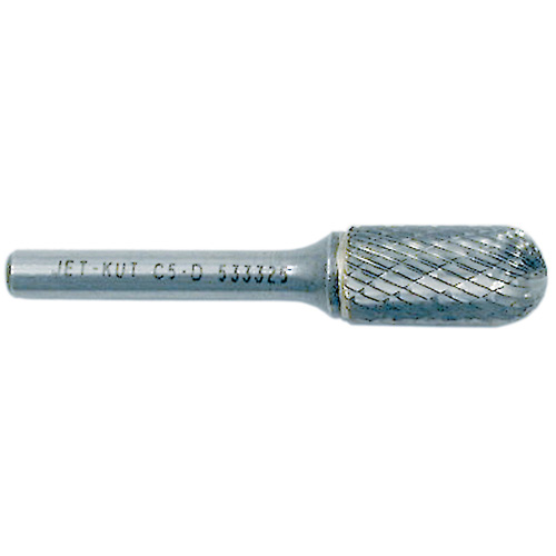 JET-KUT Round Nose Shape Bur, 1/4" Dia., 5/8" Depth of Cut PB Rental Co. Ltd.