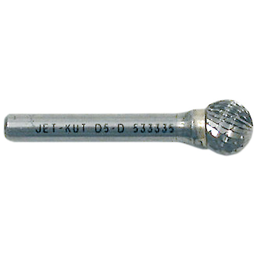 Jet-Kut&reg; Ball Shape Bur, 1/4" Dia., 1/4" Shank, 7/32" Depth of Cut PB Rental Co. Ltd.