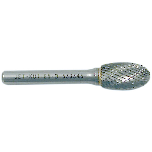 Fraise ovale, 1/4" dia., 1/4" Tige, 3/8" Prof. de la coupe PB Rental Co. Ltd.