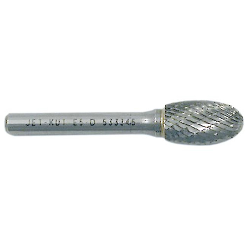 Fraise rotative de forme ovale, 1/2" dia., 1/4" Tige, 7/8" Prof. de la coupe PB Rental Co. Ltd.