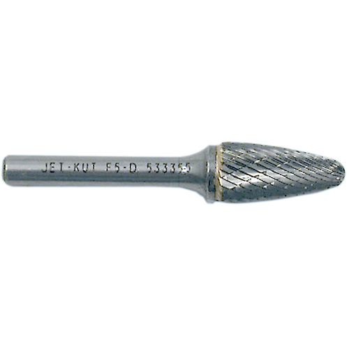 Fraise arboriforme avec extr&eacute;mit&eacute; arrondie F1-D JET-KUT, 1/4" dia., 5/8" profondeur de la coupe PB Rental Co. Ltd.