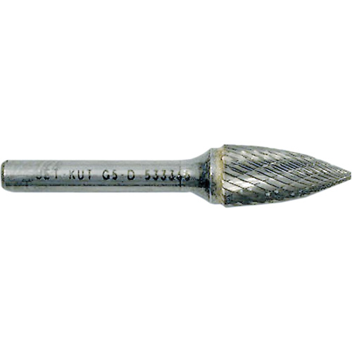 Fraise arboriforme avec extr&eacute;mit&eacute; pointue G3-D JET-KUT, 3/8" dia., 1/4" Tige, 3/4" Prof. de la coupe PB Rental Co. Ltd.