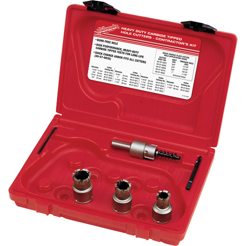 Sheet Metal Carbide Cutter Electrician's Kit, 7 Pieces PB Rental Co. Ltd.