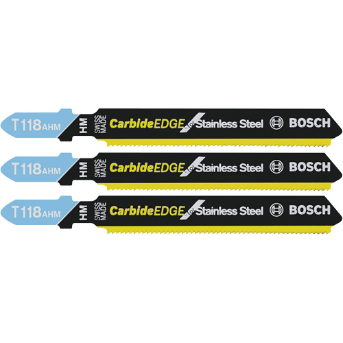Lames de scie sauteuse d'expert pour tout usage, Carbure, Tige en T, 3-1/4" lo PB Rental Co. Ltd.