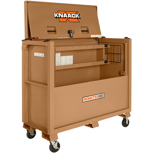 Coffre Piano Monster Box, 66" la x 30" p x 54-1/2" h, Beige PB Rental Co. Ltd.