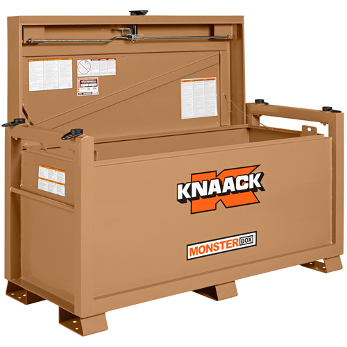 Coffre Monster Box, 66" x 30" x 36", Acier, Beige PB Rental Co. Ltd.