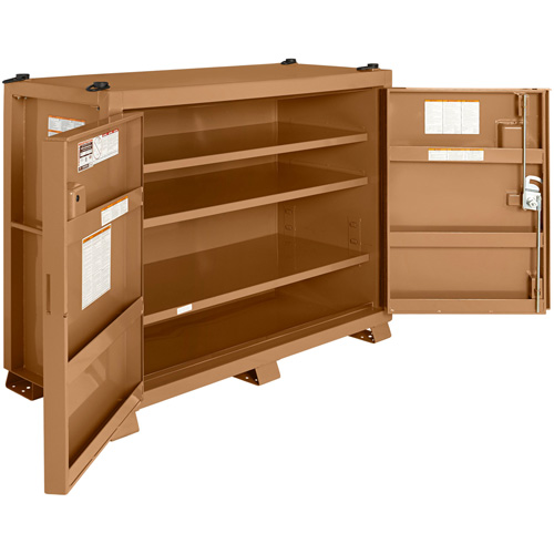 Monster Box Cabinet, Steel, 52 Cubic Feet, Beige PB Rental Co. Ltd.