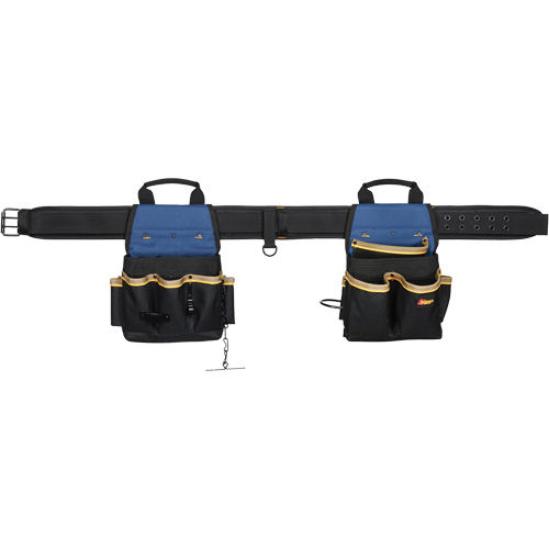 20 Pocket Tool Belt Combo, Polyester, Black PB Rental Co. Ltd.
