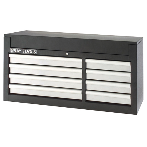 Top Chest - 8 Drawers, 53-3/8" W, 8 Drawers, Black PB Rental Co. Ltd.