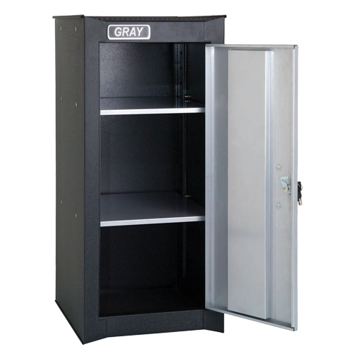 Side Rider Cabinet, 2 Drawers, 14-3/4" W x 18" D x 33-3/4" H, Black PB Rental Co. Ltd.