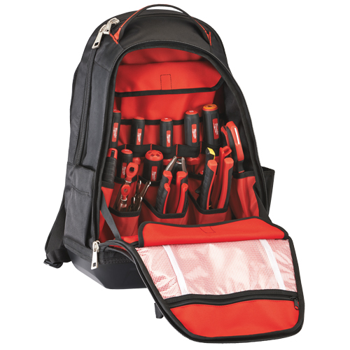 Jobsite Backpack, 20" L x 16" W, Black, Ballistic PB Rental Co. Ltd.