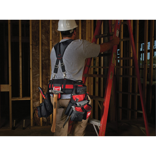 Ceinture de travail a/m&eacute;canisme de suspension pour entrepreneur, Nylon, Noir PB Rental Co. Ltd.