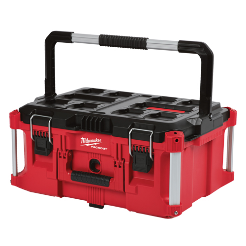Packout Large Tool box, 22" x 16" x 11", Black/Red PB Rental Co. Ltd.