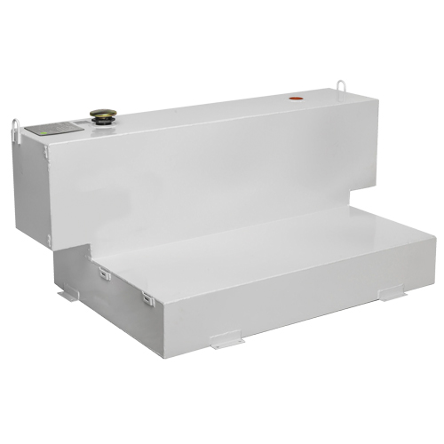 Steel Fuel Transfer Tank, Steel, 100 Gal. Capacity, White PB Rental Co. Ltd.