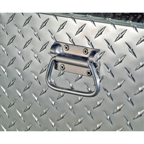 R&eacute;servoir de transfert pour carburant & coffre en aluminium, Aluminium, Capacit&eacute; 74 gal., Argent PB Rental Co. Ltd.