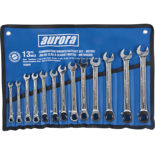 Fixed Head Wrench Set, Combination, 13 Pieces, Metric PB Rental Co. Ltd.
